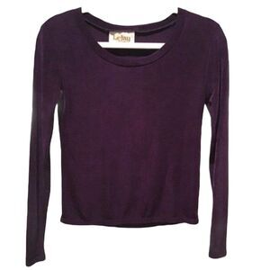 Lejay Long Sleeve Top Violet Size S New